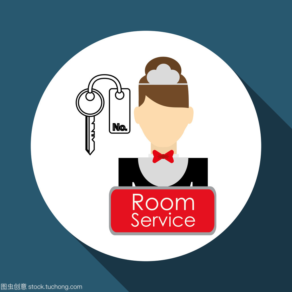 酒店服务图标设计 融合旅游概念的平面美学